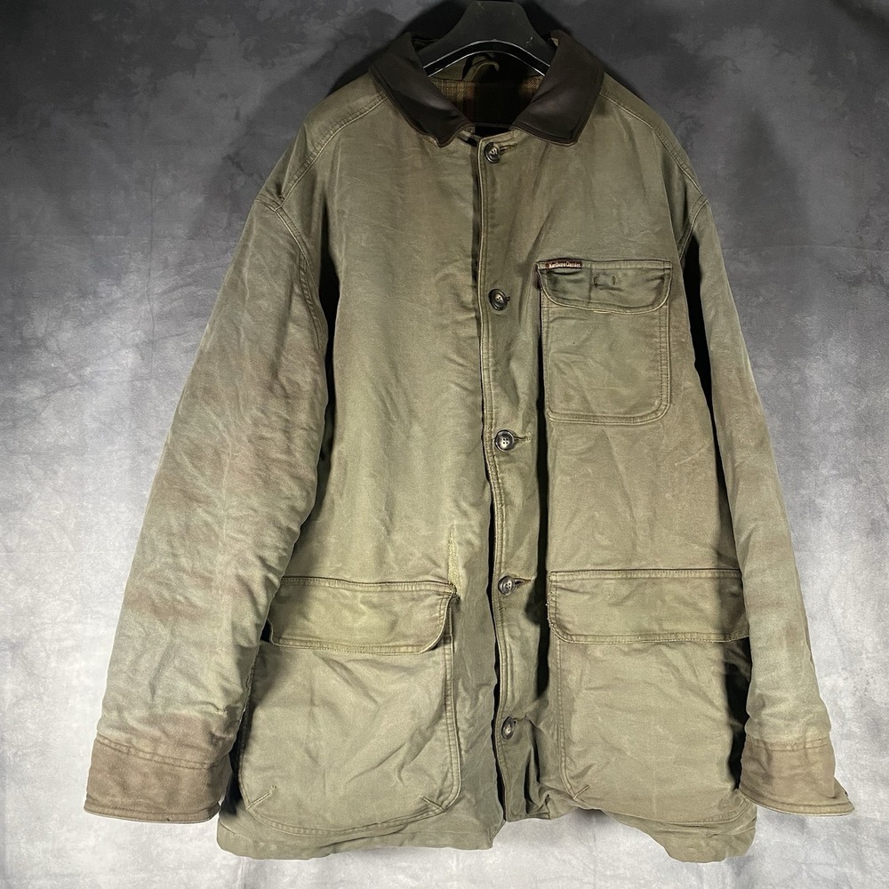 Marlboro Classics Vintage Chore Jacket Mens XXL Barn Canvas Blanket Lined